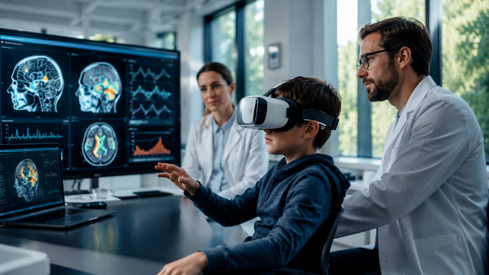 Investigación cerebral en realidad virtual