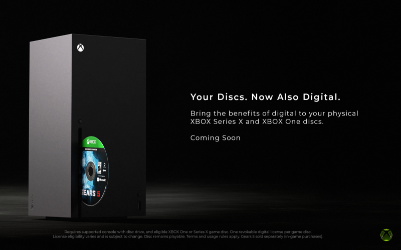 Xbox Disc to Digital